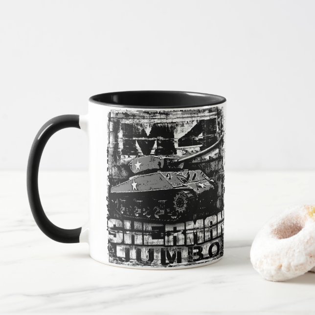 Caneca M4 Sherman Jumbo (Com Donut)