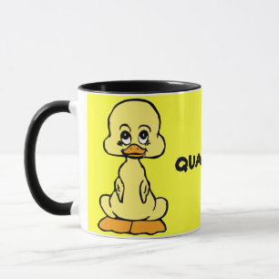 Caneca Maçã de cerâmica de pata amarela