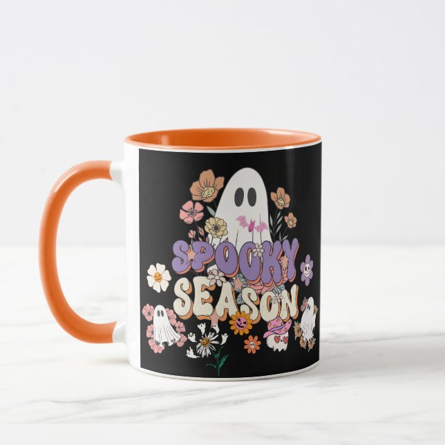 Caneca Maçã-Fantasma-Fantasma-Fantasma-Fantasma Negra-Rox (Esquerda)