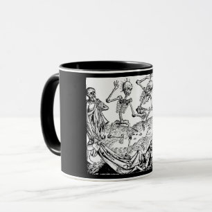 Caneca macabramente da dança