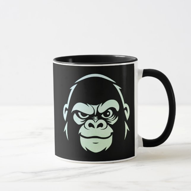 Caneca Macaco Bravo-Macaco Calmo 2Tom-Estúdio Macaco Estr (Direita)