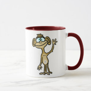 Caneca Macaco de Ondas