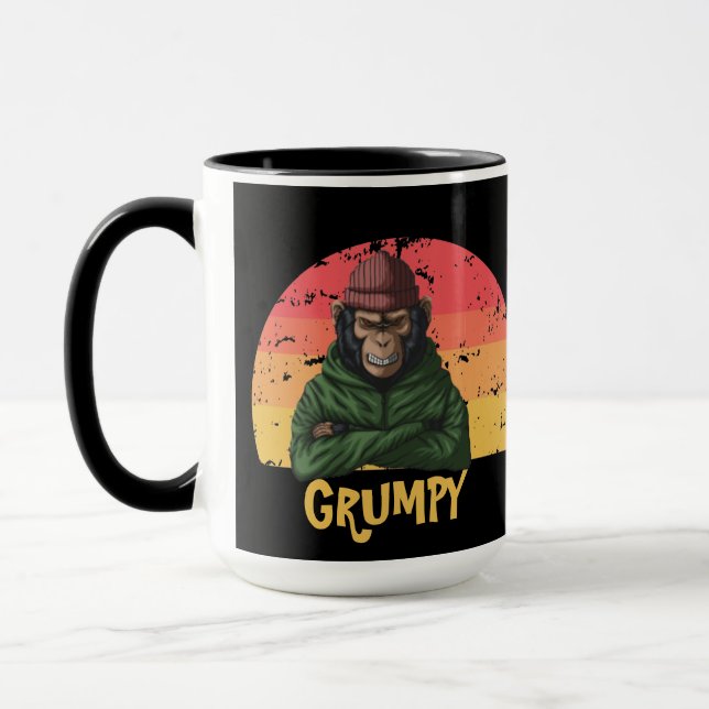 Caneca Macaco GRUMPY (Esquerda)