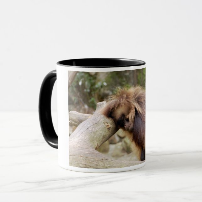 Caneca Macaco Ocioso (Frente Esquerda)