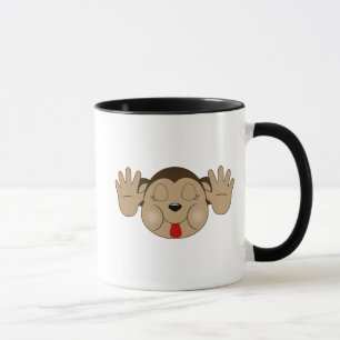 Caneca Macaco Saindo da Língua