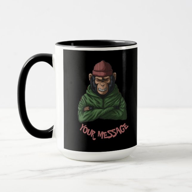 Caneca Macaco Selva (Esquerda)