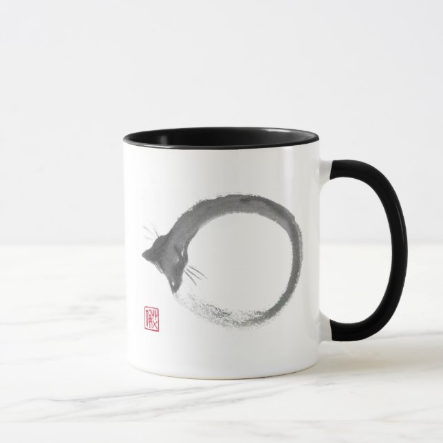 Caneca Macarrão - gato Enso (Direita)