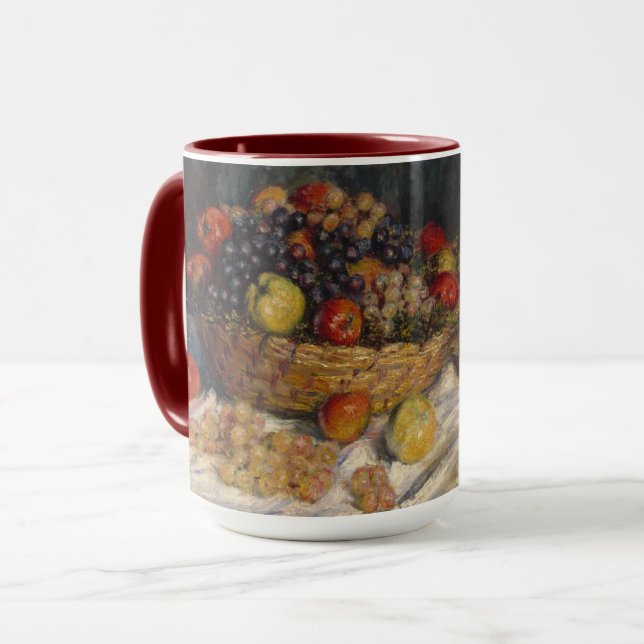 Caneca Maçãs e uvas (Frente Esquerda)