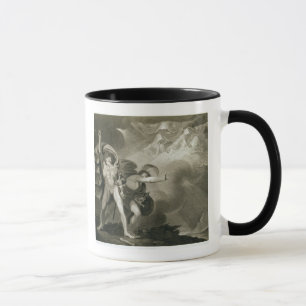 Caneca Macbeth, Banquo e as três bruxas na charneca