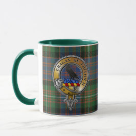 Caneca MacDonnell Glengarry Tartan e Crachá