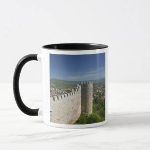 Caneca MACEDÔNIA, Ohrid. Castelo do Czar Samoil /