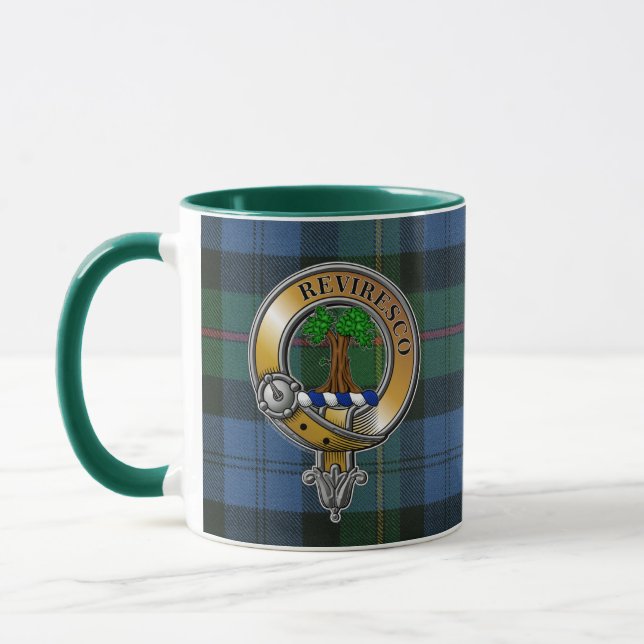 Caneca MacEwen Tartan e Crachá (Esquerda)