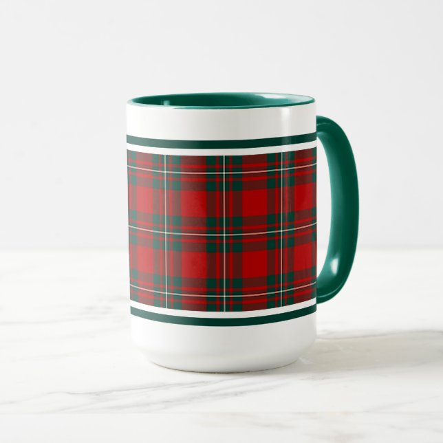 Caneca MacGregor Clan Tartan (Frente Esquerda)