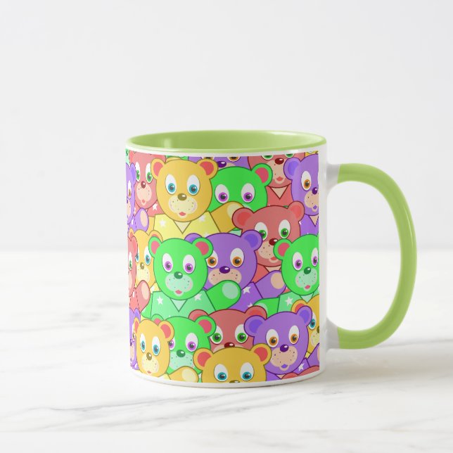 CANECA MACHORAS DE CAFÉ DE CAFÉ DE TEDDY BEAR (Direita)