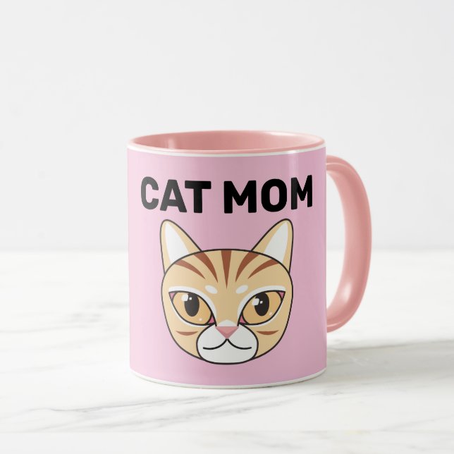 CANECA MACHORAS DE CAFÉ DE TINTA DE GATO (Frente Esquerda)