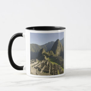 Caneca Machu Picchu, ruínas da cidade inca, Peru.
