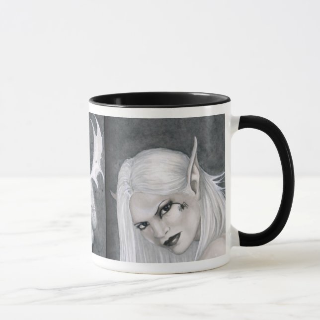 Caneca macio das linhas (Direita)