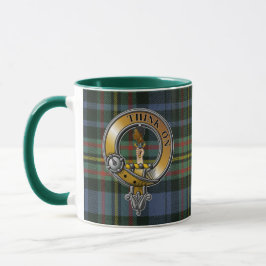 Caneca MacLellan Tartan & Crachá