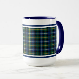 Caneca MacNeil do Tartan do clã de Barra