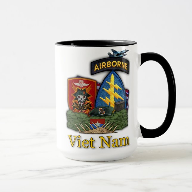 Caneca MACV SOG PATCH vietnam war mug (Direita)