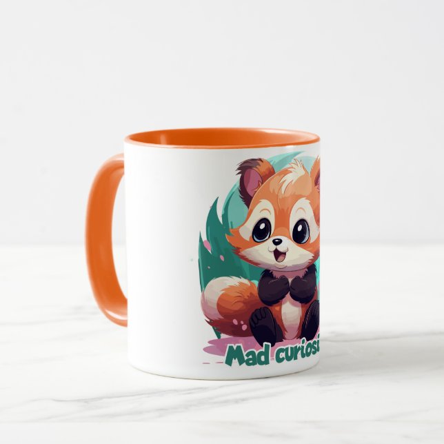 Caneca Mad curiosity - Curiosité folle (Frente Esquerda)