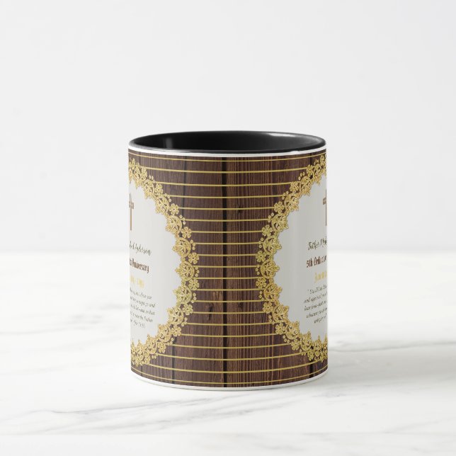 Caneca MADEIRA DE Aniversário da Coordenação de 5 - QUALQ (Centro)