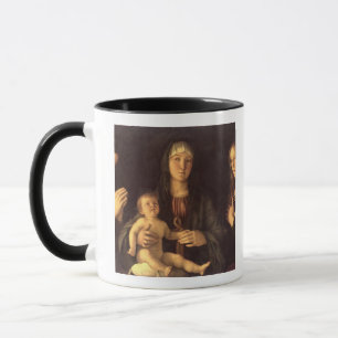 Caneca Madonna e criança com St Mary Magdalene e St.
