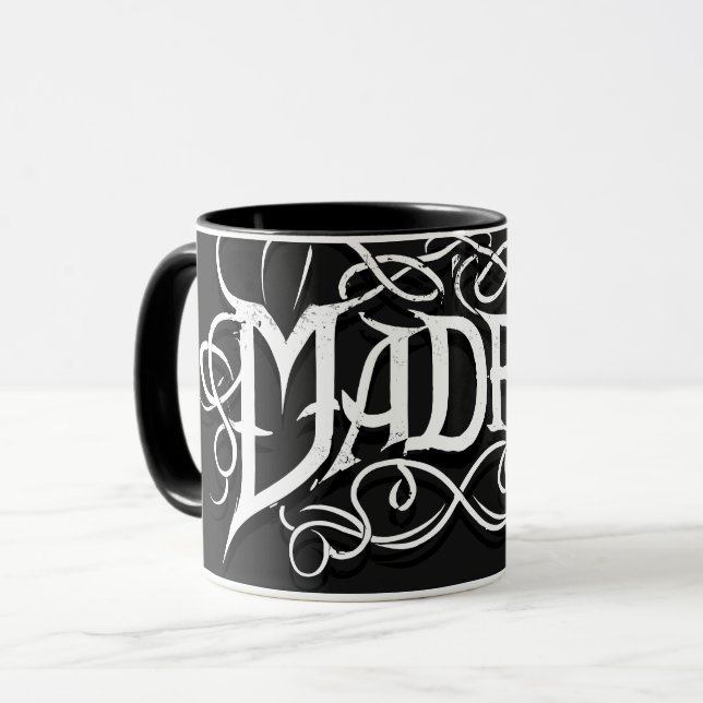 Caneca Madri Coffee Mug - Heavy Metal Music Madrid (Frente Esquerda)