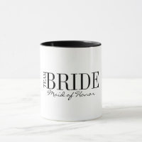 Madrinha de casamento de noiva da equipe Mug de Ca