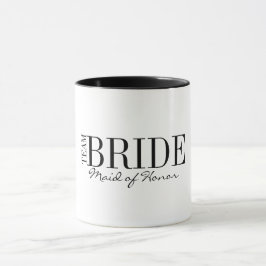 Caneca Madrinha de casamento de noiva da equipe Mug de Ca