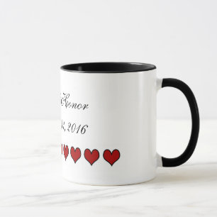 Caneca Madrinha de casamento que Wedding