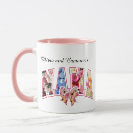 Caneca Mãe Botânica Personalizada Bonita Mãe Mug Moderna 
