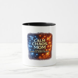 Caneca Mãe Caos Tranquilo, Caneca de Café Divertid
