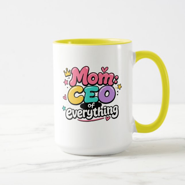 Caneca Mãe CEO de Tudo (Direita)