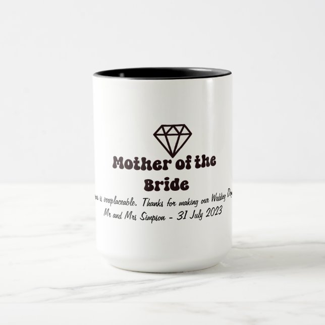 Caneca Mãe da Noiva (Centro)