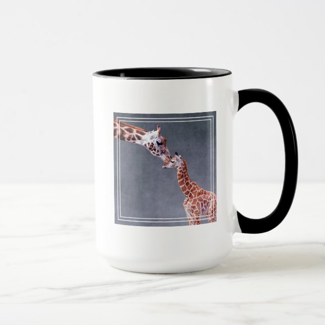 Caneca Mãe das imagens | de Getty & girafa do bebê (Direita)