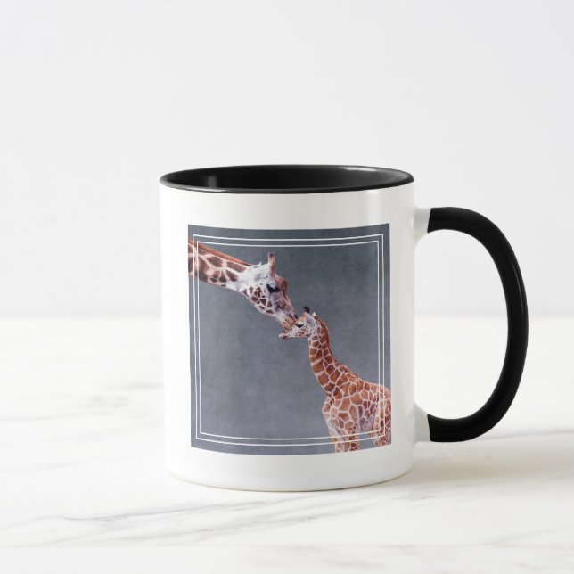 Caneca Mãe das imagens | de Getty & girafa do bebê (Direita)