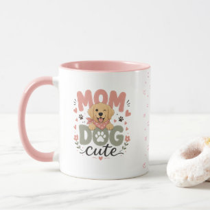 Caneca Mãe de Cachorro Fofa   Presente do Dia das 