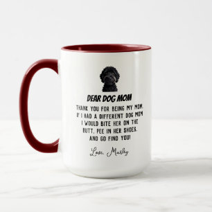 Caneca Mãe de Cachorro Personalizada – Nome Personalizado