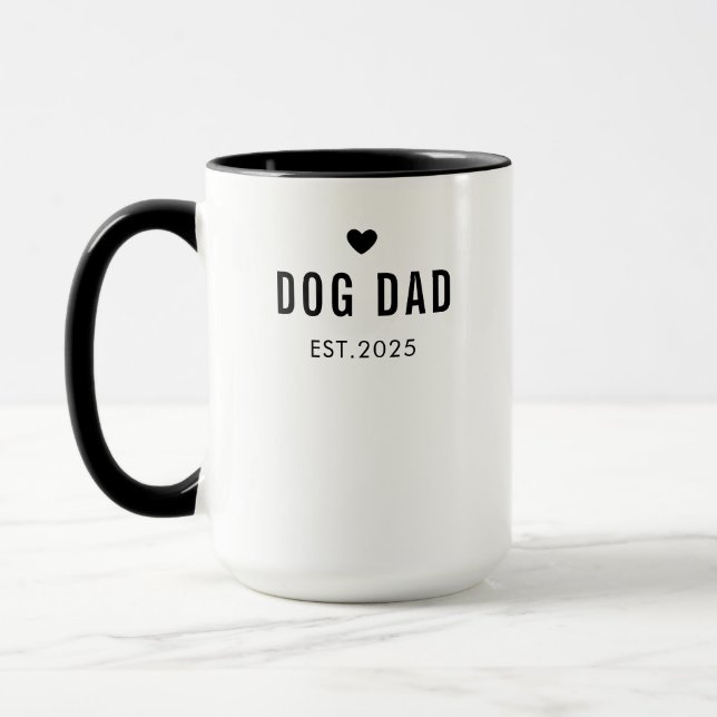 Caneca Mãe de Cachorro Personalizada – Nome Personalizado (Esquerda)