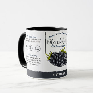 Caneca Mãe de classe mundial Blackberry Love Jam Mug