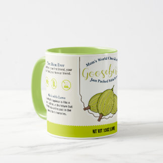 Caneca Mãe de classe mundial Gooseberry Love Jam Mug