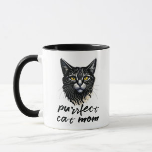 Caneca Mãe de Gato Puro Personalizado
