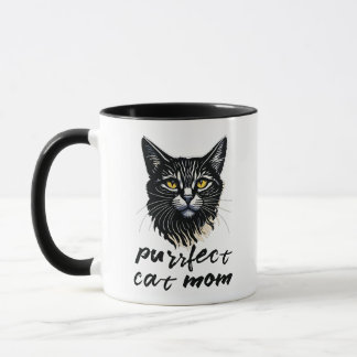 Caneca Mãe de Gato Puro Personalizado