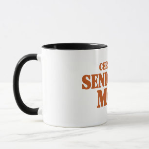 Caneca Mãe de Gato Sênior Certificada – Tipografia Divert