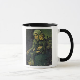 Caneca Mãe de Vincent van Gogh   e criança, 1885
