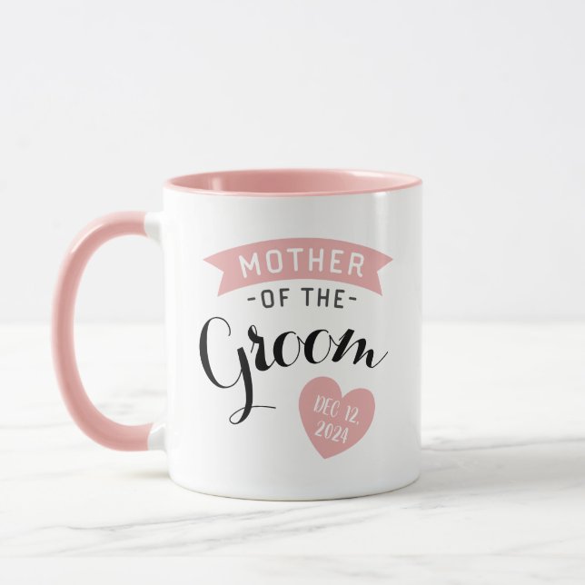 Caneca Mãe do Noivo Personalizada (Esquerda)