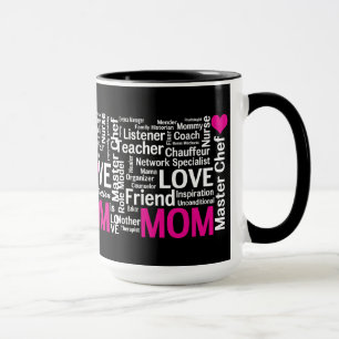 Caneca MÃE é AMOR e muito mais!