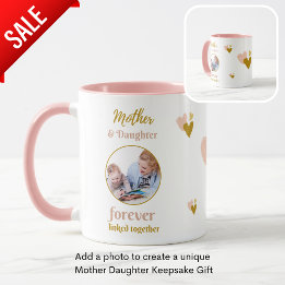Caneca Mãe e Filha Para Sempre Ligaram FOTO