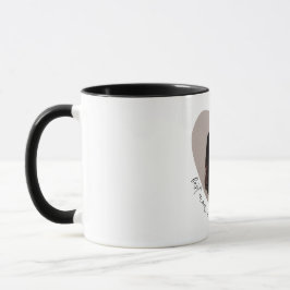 Caneca "Mãe Elegante e Abraço da Filha"